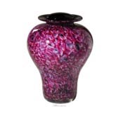 Karine Bouchard Custom Glass Urn