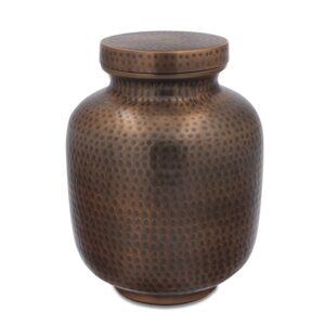 Cooper Burnished Gold Urn